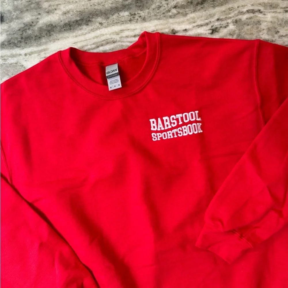 Barstool Sports Sportsbook Crewneck Sweatshirt 
Size Medium - Picture 3 of 3
